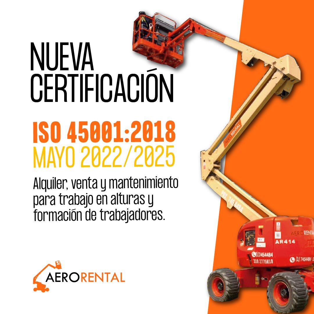 Aerorental Con Certificaci N Iso Responsabilidad Ambiental